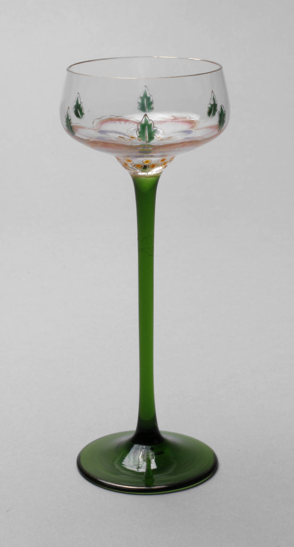Meyr´s Neffe Likörglas Jugendstil