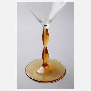 Moser sechs Champagnerschalen