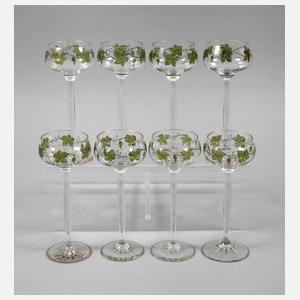 Theresienthal acht Römer mit ”Transparenten Laub”