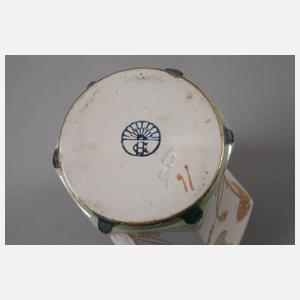 Heubach Lichte Paar Jugendstilvasen