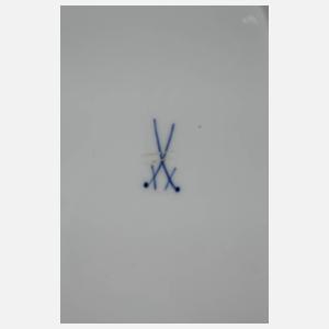 Meissen große Vorlegeplatte Jugendstil