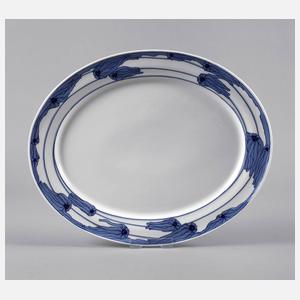 Meissen große Vorlegeplatte Jugendstil