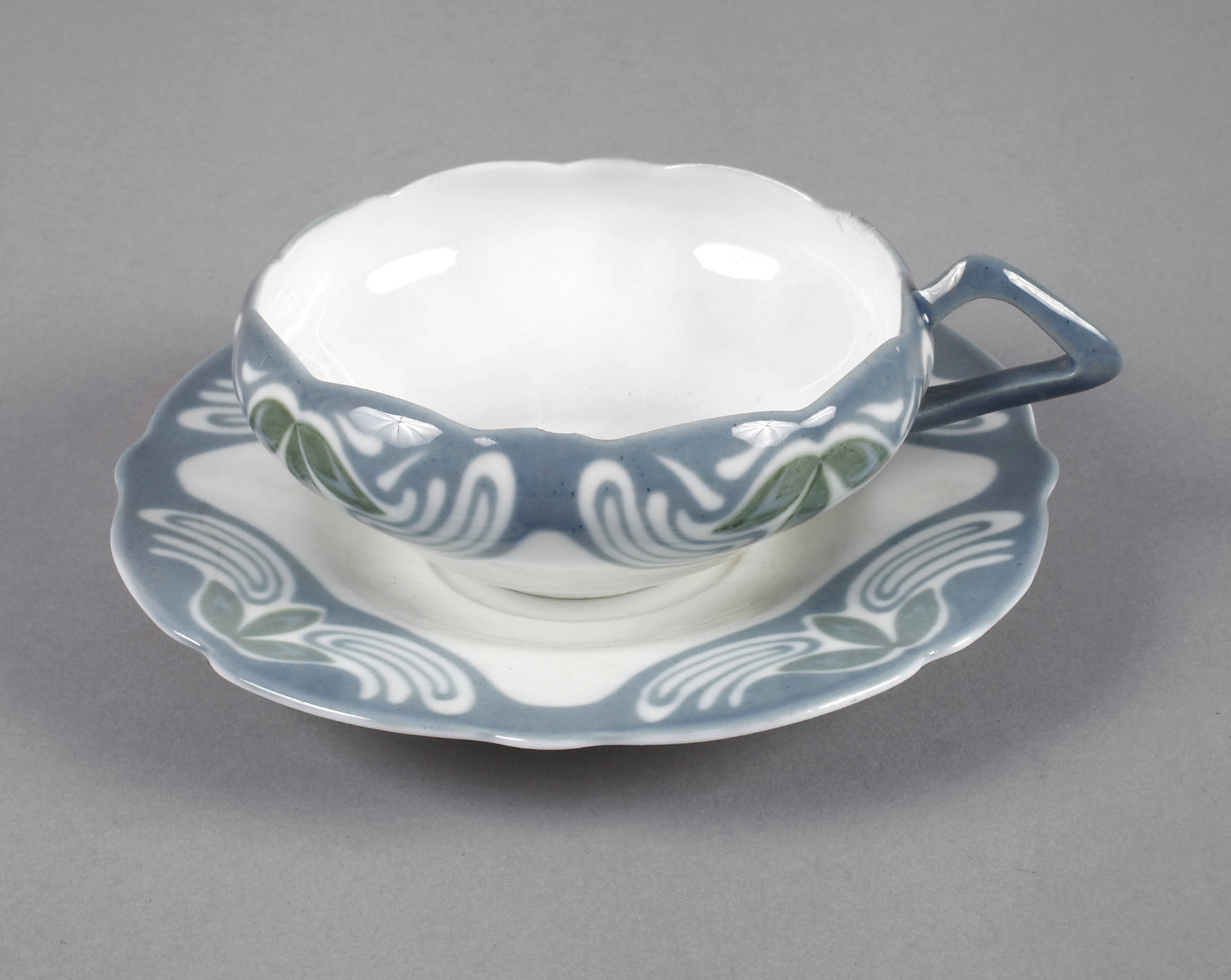 Meissen Jugendstiltasse Theodor Grust