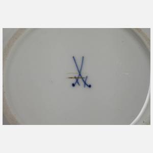 Meissen seltene Teekanne Jugendstil