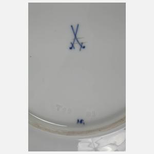 Meissen Teller Flügelmuster