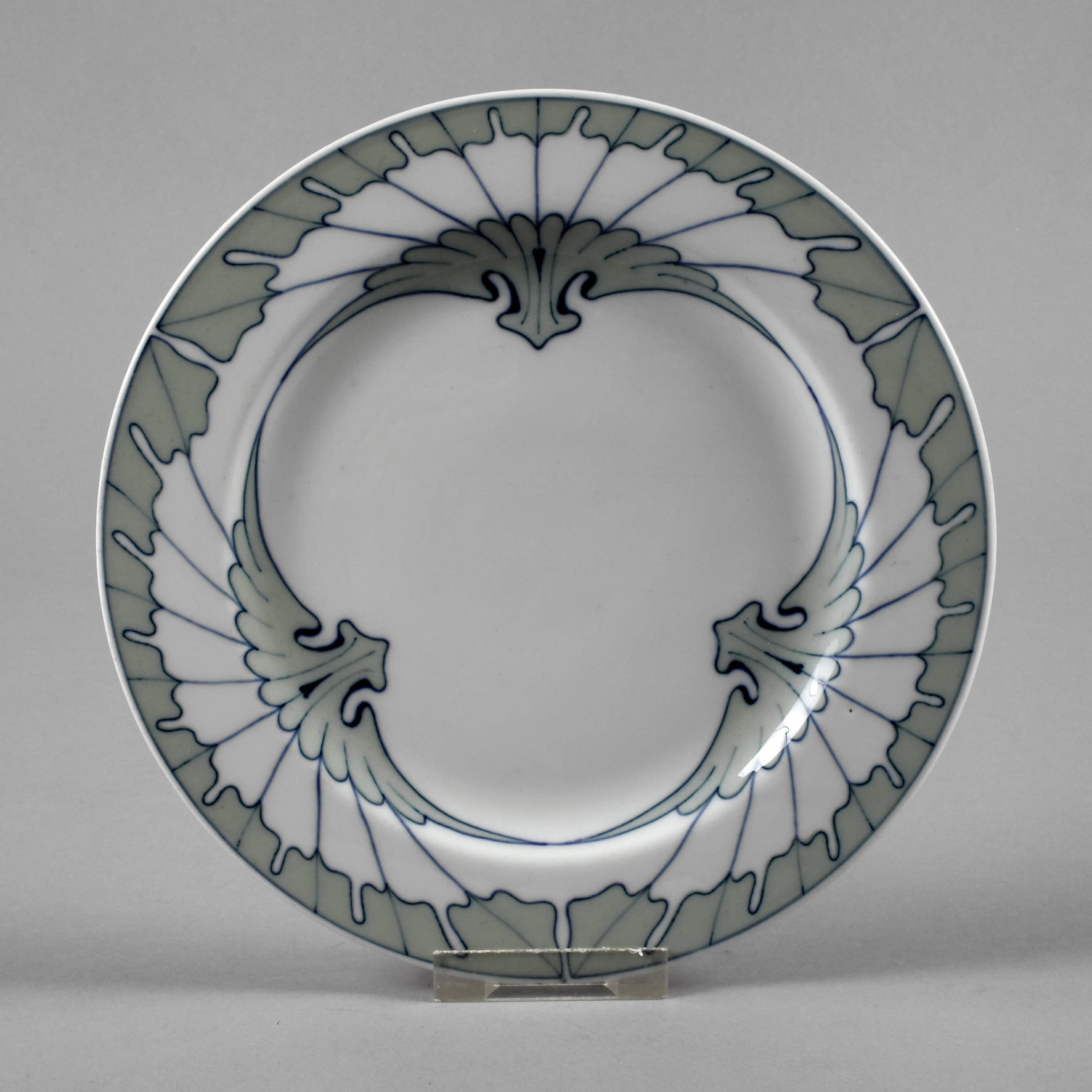 Meissen Teller Flügelmuster