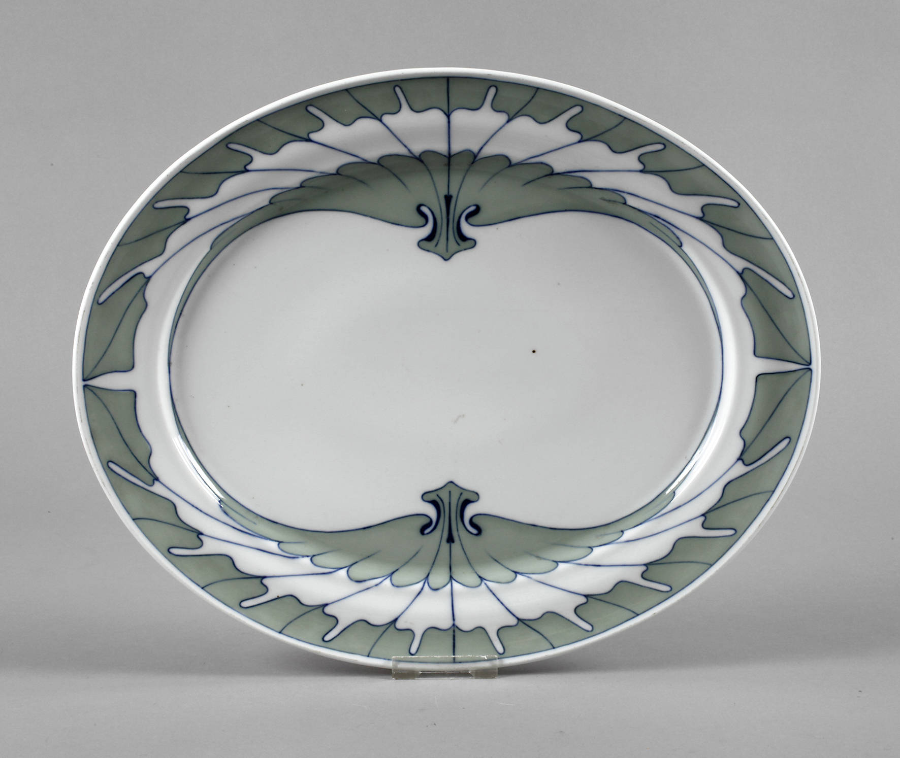 Meissen Vorlegeplatte Jugendstil