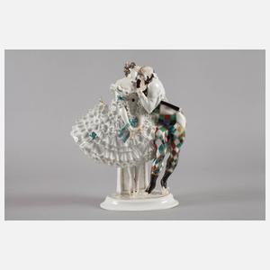 Meissen ”Harlekin und Columbine”