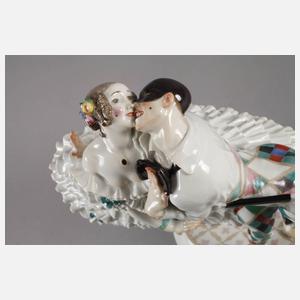 Meissen ”Harlekin und Columbine”