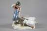 Meissen ”Knabe mit zwei Gänsen”