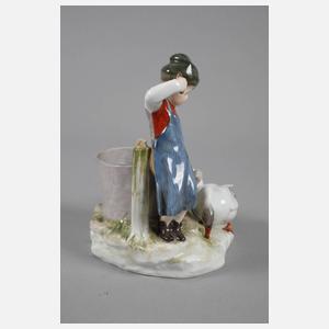 Meissen ”Knabe mit zwei Gänsen”