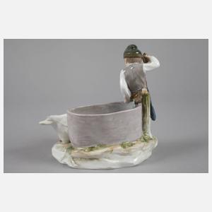 Meissen ”Knabe mit zwei Gänsen”