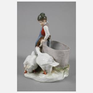 Meissen ”Knabe mit zwei Gänsen”