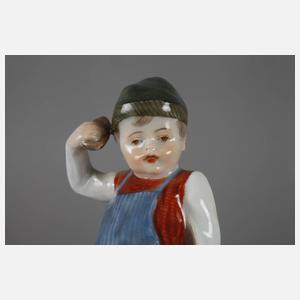 Meissen ”Knabe mit zwei Gänsen”