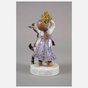 Meissen ”Mädchen mit Ziege”