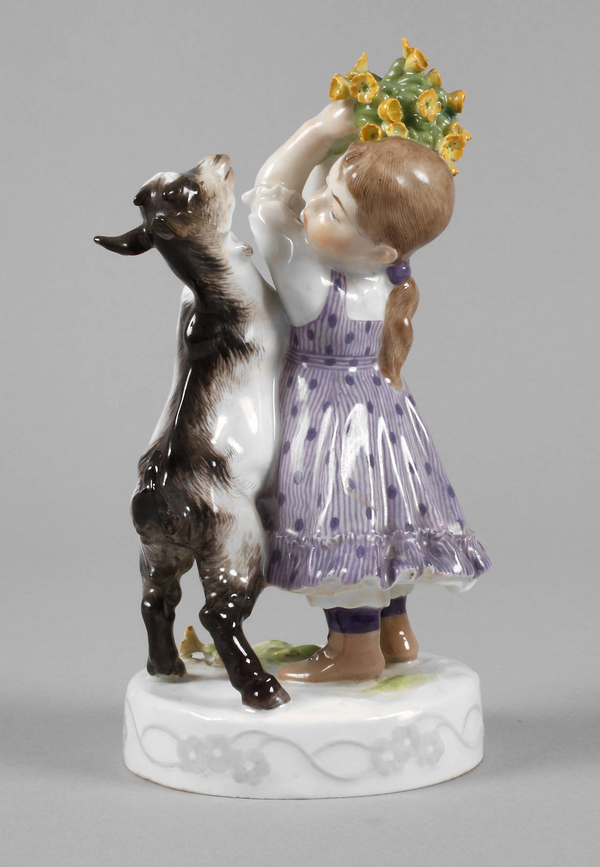 Meissen ”Mädchen mit Ziege”