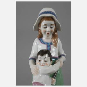 Meissen Figur ”Zwei Kinder am Strand”