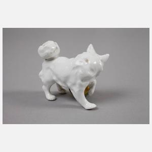 Meissen Kleiner Spitz mit Ball