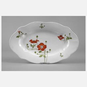 Nymphenburg Vorlegeplatte Jugendstil