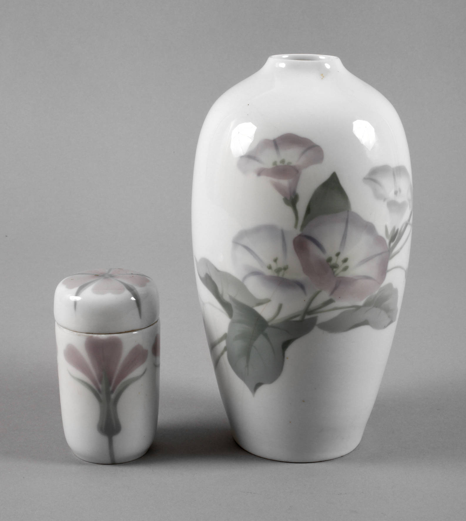 Rörstrand Deckeldose und Vase