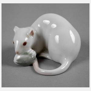 Rörstrand Maus mit Nuss