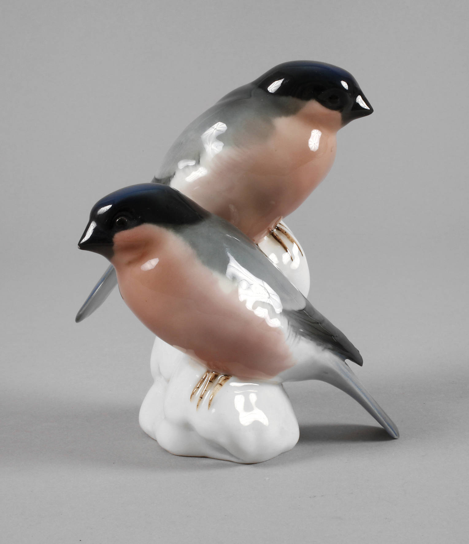 Rörstrand Vogelgruppe Gimpel