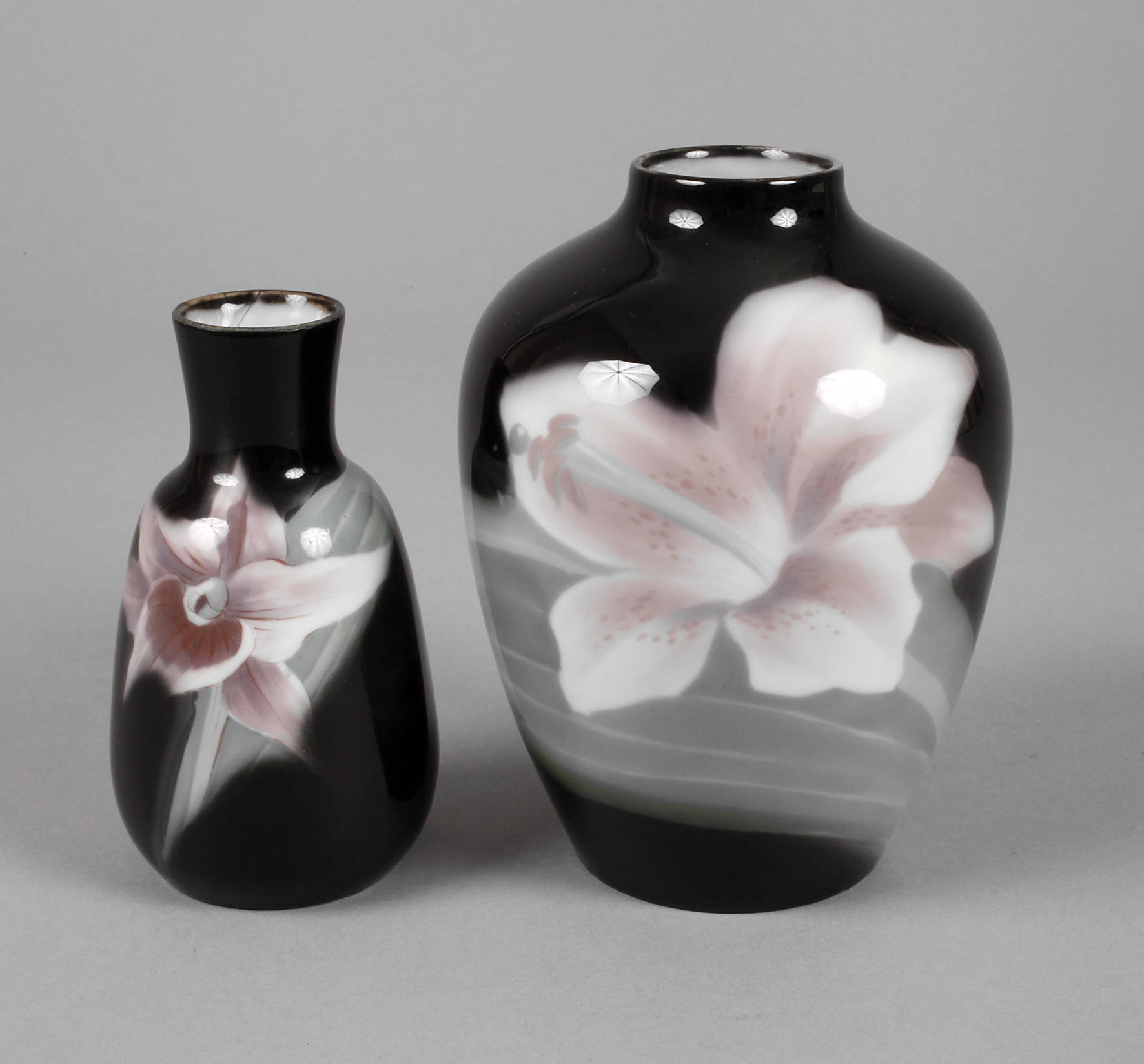 Rörstrand zwei Vasen Jugendstil