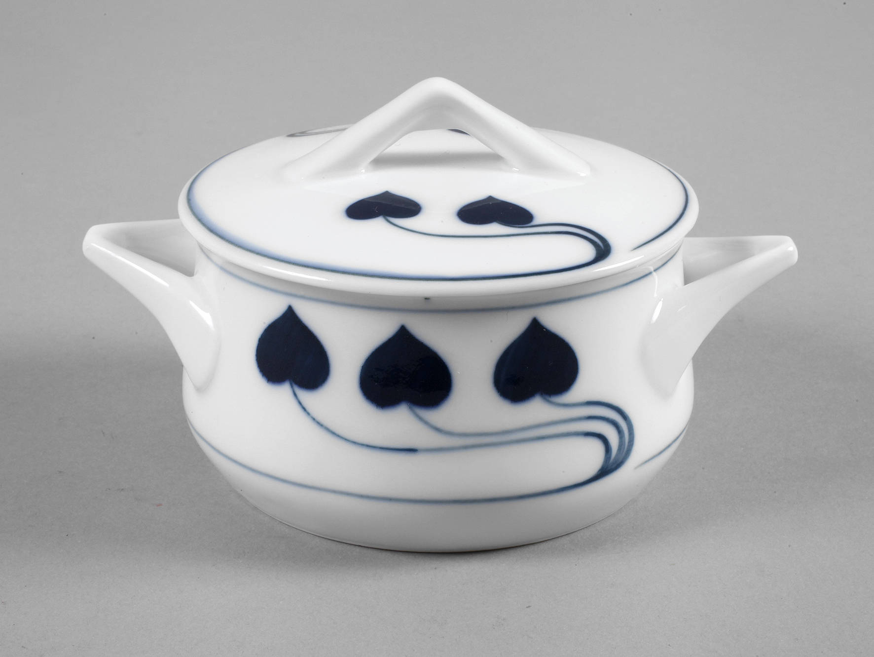 Rosenthal Zuckerdose ”stehende Herzen”