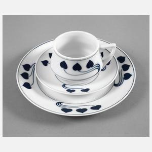Rosenthal Gedeck ”stehende Herzen”