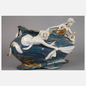 Rosenthal Jugendstilschale mit Nixen