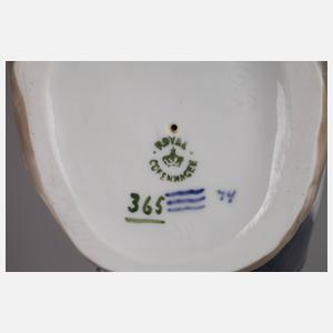 Royal Copenhagen Krähe mit Frosch