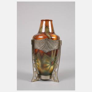 Bonn Jugendstilvase mit Montur