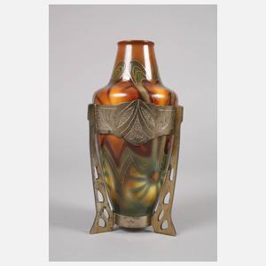 Bonn Jugendstilvase mit Montur