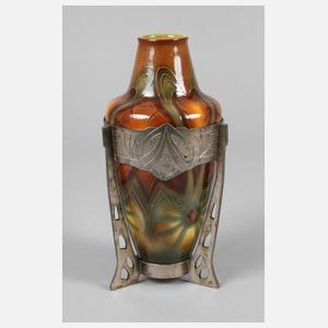 Bonn Jugendstilvase mit Montur