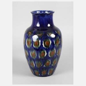 Festersen Vase Pfauenaugendekor