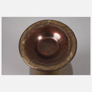 Vase mit Reduktionsmalerei