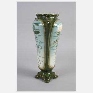 Frankreich Vase Seerosendekor