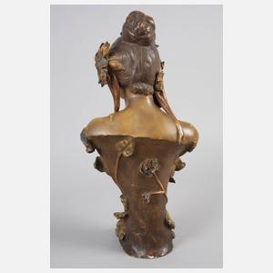 Goldscheider Wien Mädchenbüste