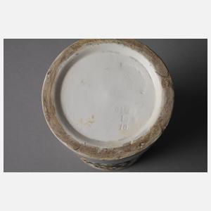 Goldscheider Wien Vase mit Putti