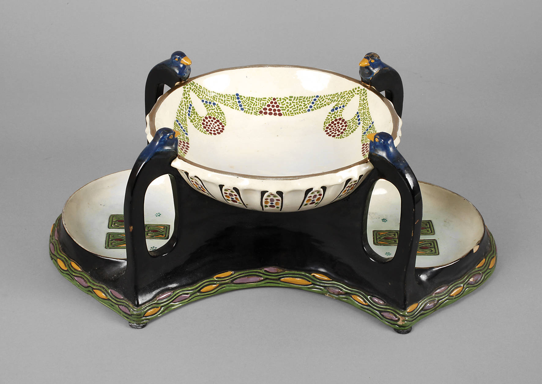 Großer Jugendstil-Tafelaufsatz