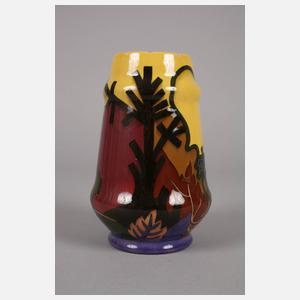 J. v. Schwarz Vase Jugendstil
