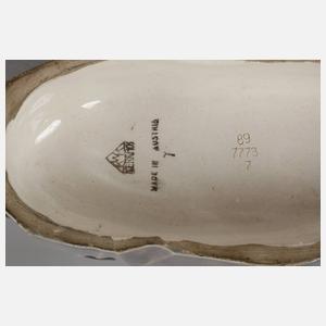 Keramos Wien schreitender Braunbär