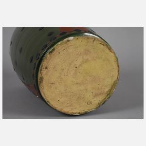 Paul Haustein große Jugendstilvase