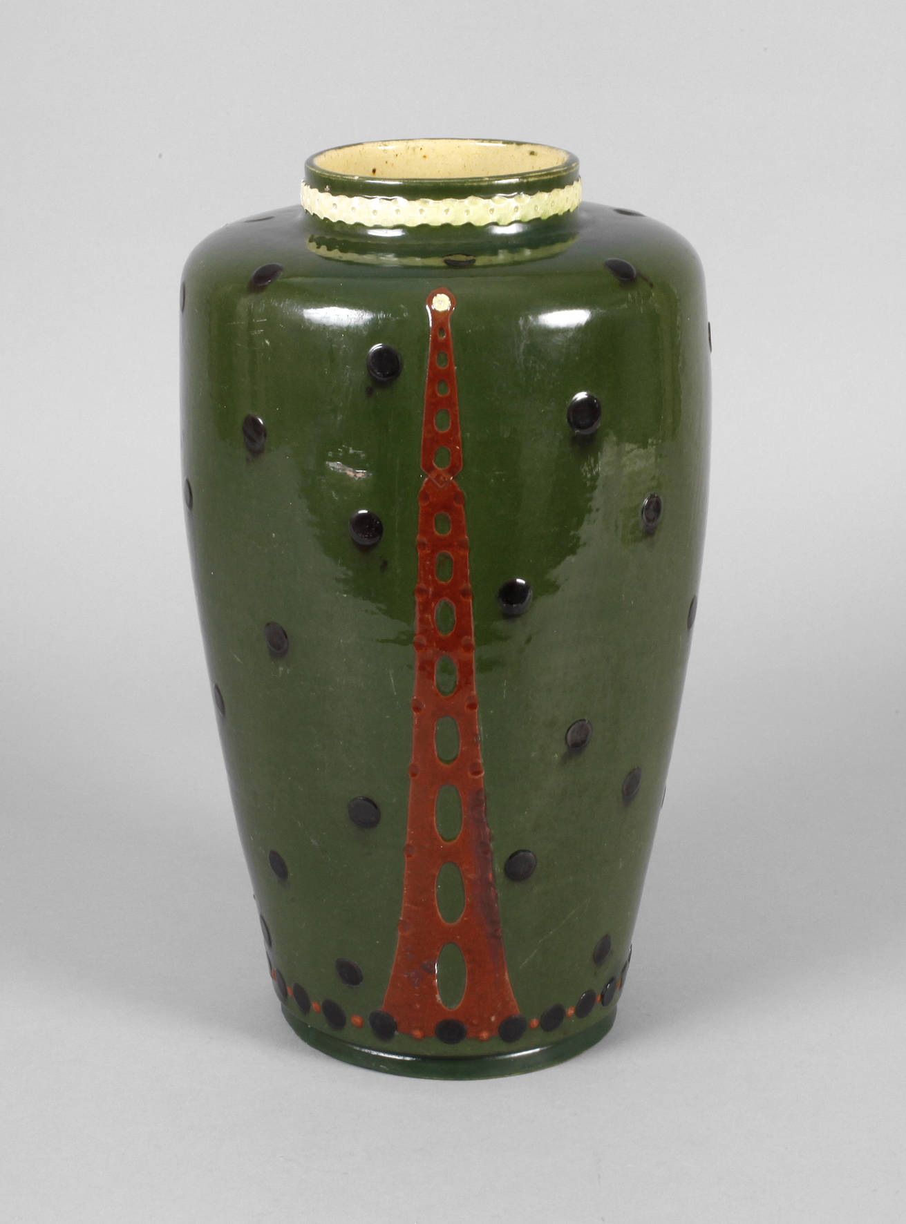 Paul Haustein große Jugendstilvase