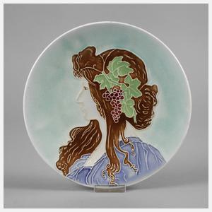 Richard Ginori Jugendstilteller