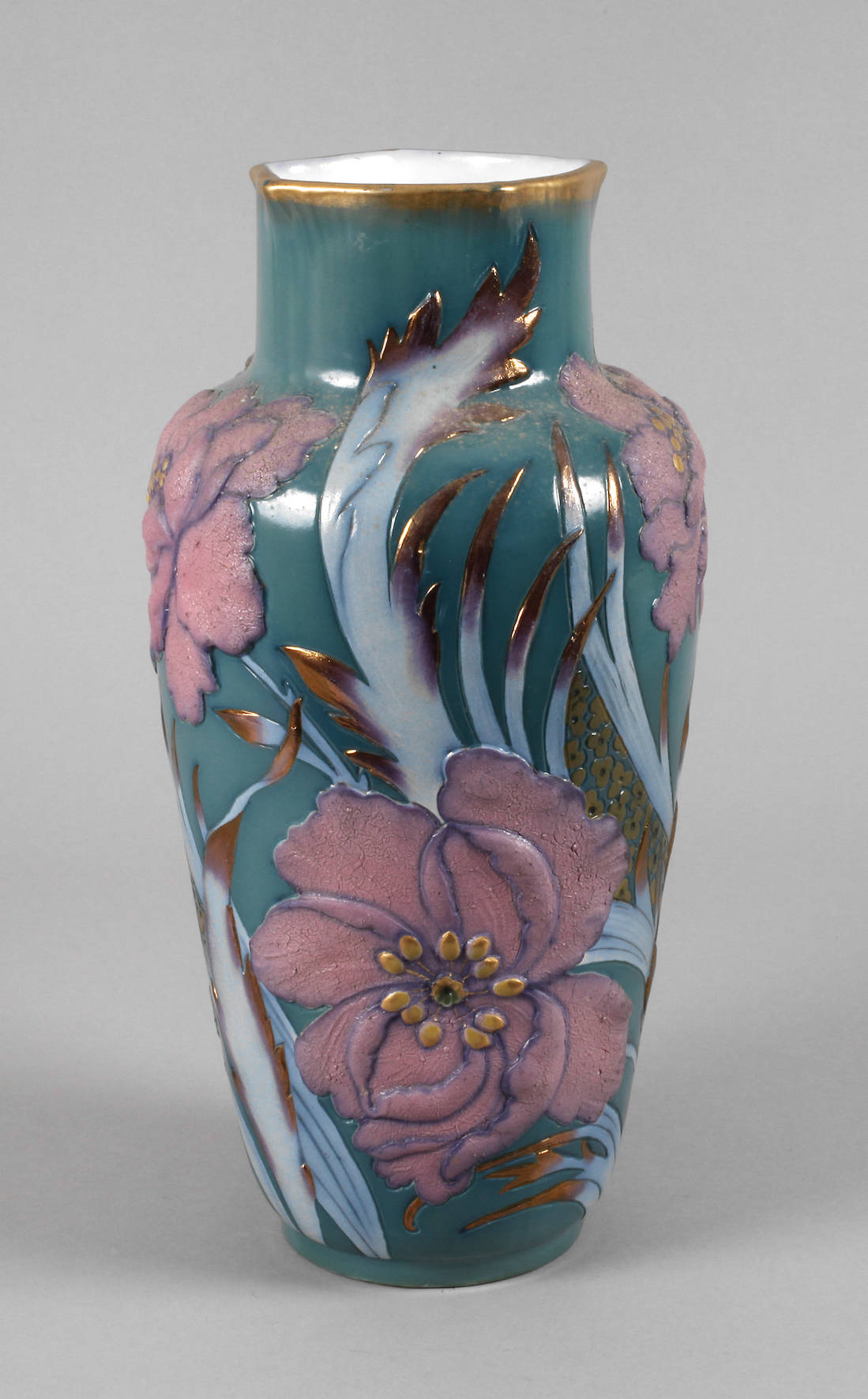 Saargemünd große Jugendstilvase