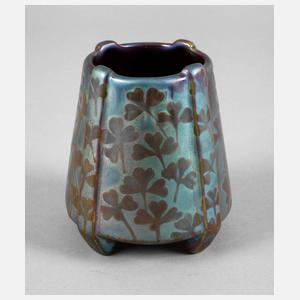 USA Kleeblattvase Weller Pottery