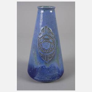 Westerwald Vase Kristallglasur
