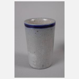 Ludwig Hohlwein fünf Trinkbecher