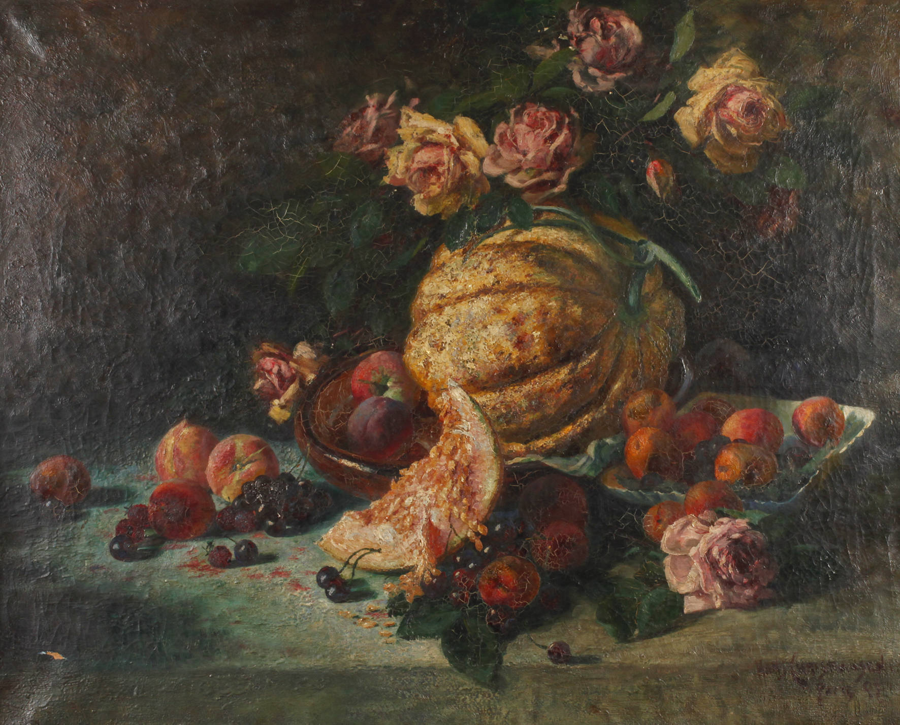 Prof. Hans Christiansen, Früchtestillleben